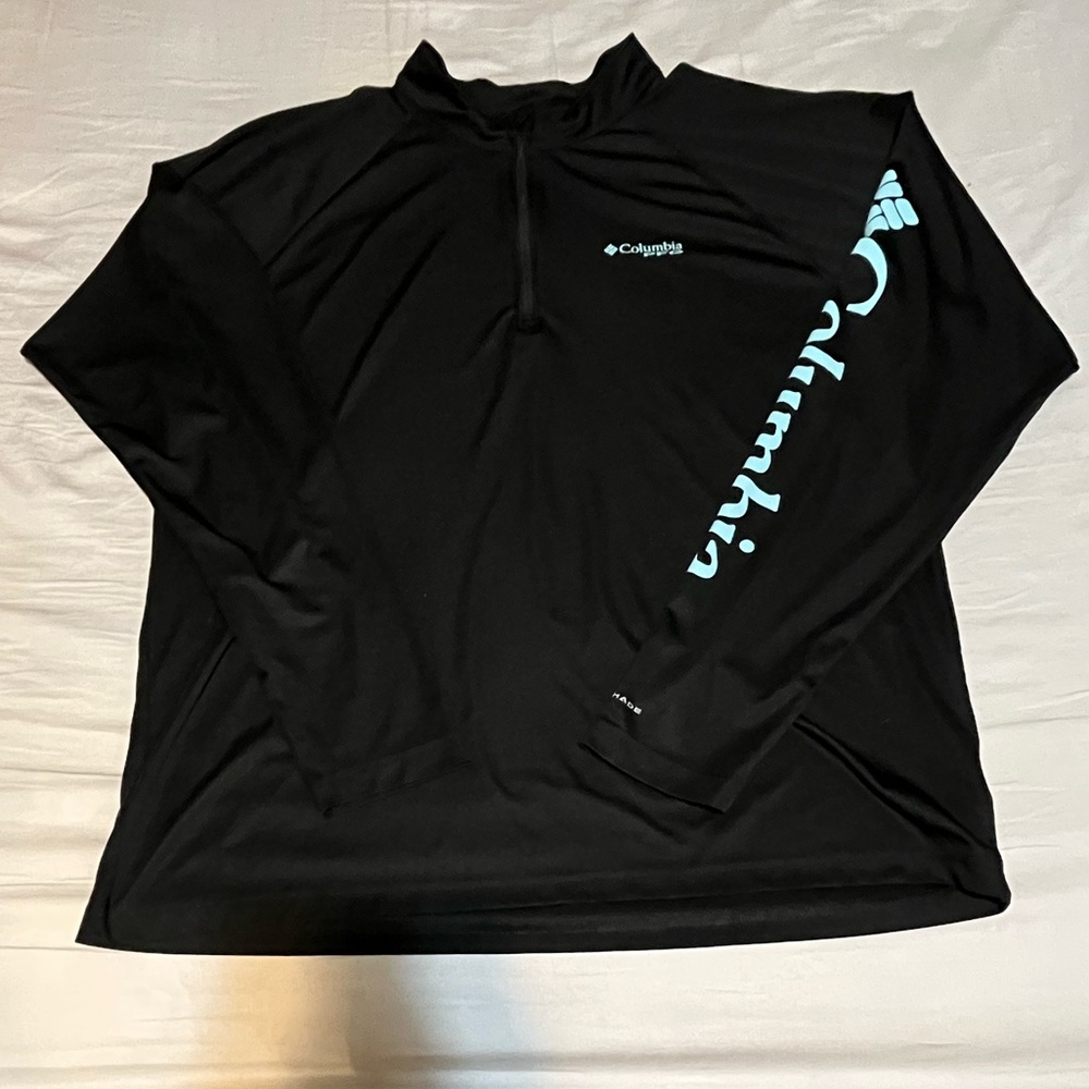Comlumbis half hip fishing gear dri fit sweater
